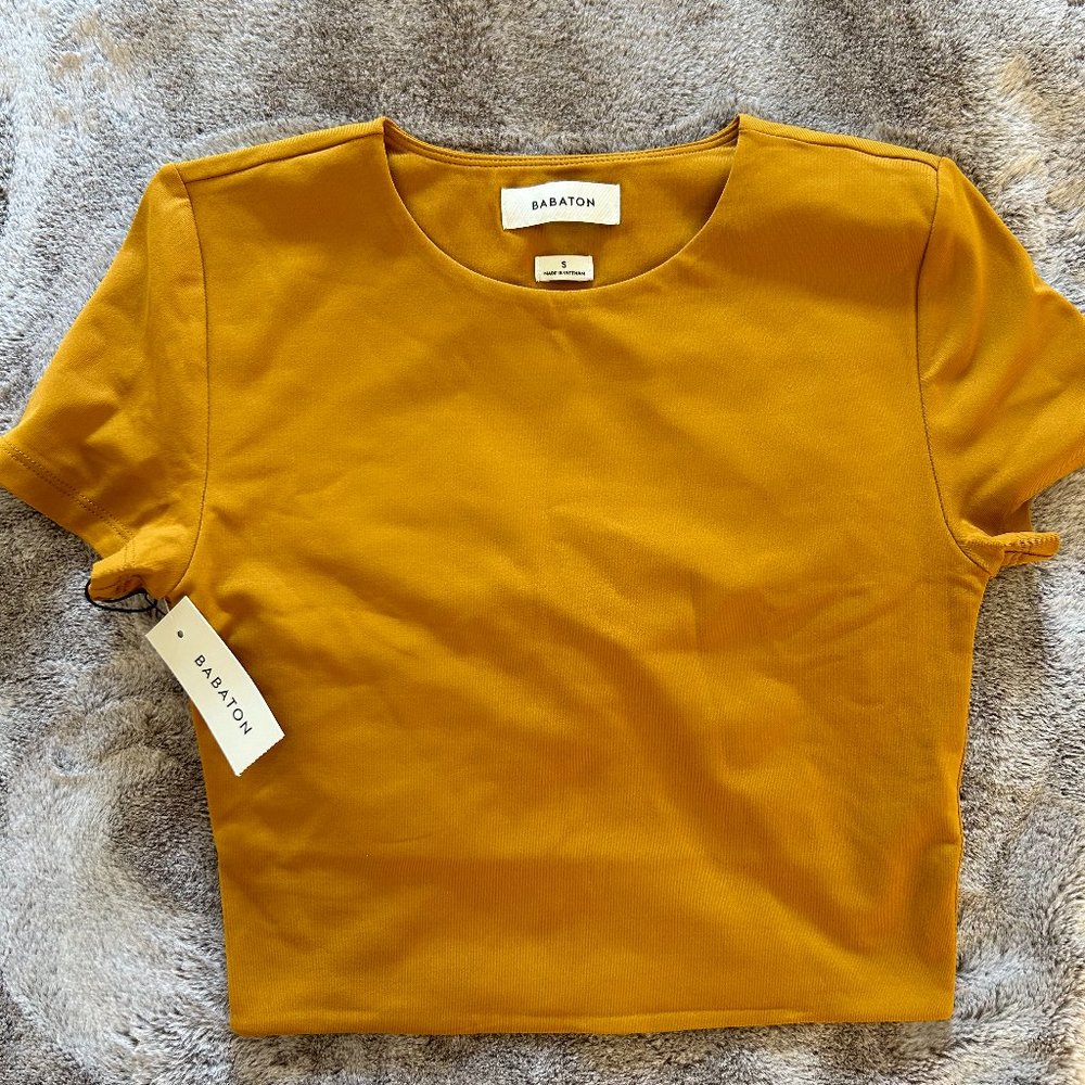 Babaton Contour Crew T-Shirt from Aritzia, size S, never been worn
